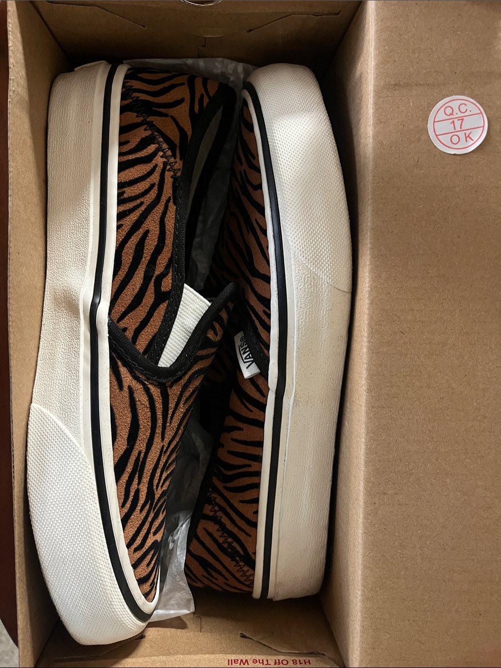 Vans Classic Slip-On Tiger Stripe slip on